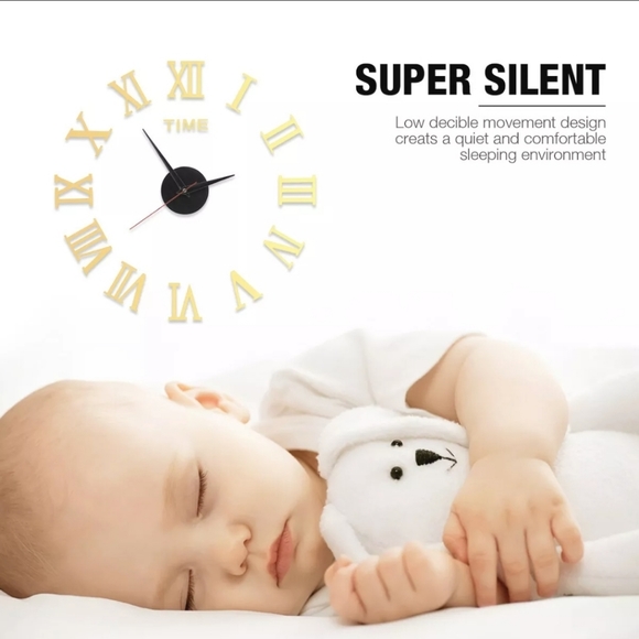 MODERN & STYLISH DIY GOLD WALL ⏰ CLOCK - Picture 5 of 9